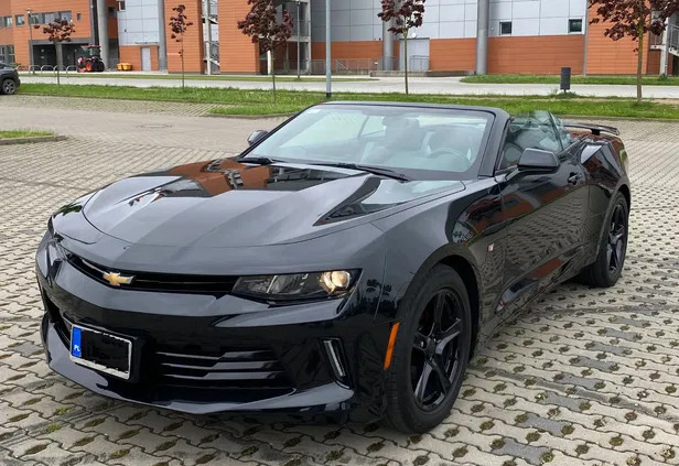 warmińsko-mazurskie Chevrolet Camaro cena 99000 przebieg: 70000, rok produkcji 2018 z Szczecin